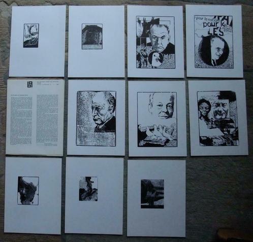 Les fiches graphiques: Ghislain Kuyle - avec 10 tirages, Livres, Art & Culture | Arts plastiques, Enlèvement ou Envoi