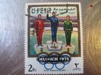 Postzegel Olympische spelen Munich 1972, Timbres & Monnaies, Autres thèmes, Affranchi, Enlèvement ou Envoi