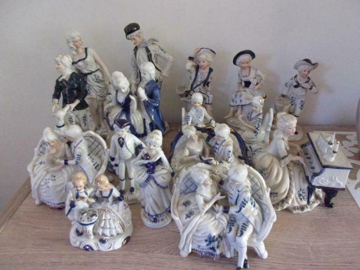 16 blauw-witte snuisterijen NAAR KEUZE, Huis en Inrichting, Woonaccessoires | Overige, Zo goed als nieuw, Ophalen of Verzenden