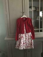 Kleed plechtige communie, Kinderen en Baby's, Kinderkleding | Maat 164, Ophalen, Meisje, Zo goed als nieuw, Setje