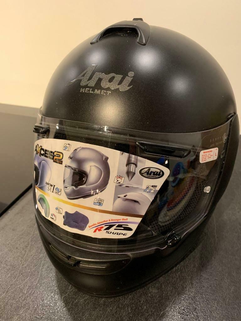 ② Arai Axces 2 helm Maat L met 2 vizieren(In nieuwstaat) — Kleding |  Motorhelmen — 2dehands