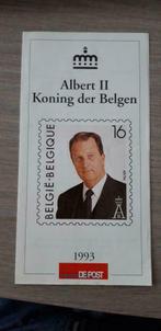 Postzegel Koning Albert II, Ophalen of Verzenden, Postfris, Koningshuis
