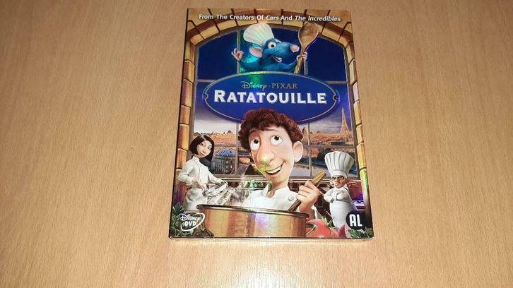 Ratatouille (DVD) (Slipcover) (Disney) Nieuw in factory seal, Cd's en Dvd's, Dvd's | Tekenfilms en Animatie, Amerikaans, Tekenfilm