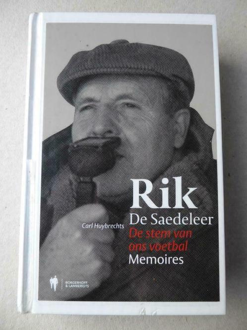 RIK DE SAEDELEER & C.HUYBRECHTS(+HANDTEKENING):MEMOIRES(BOEK, Boeken, Sportboeken, Zo goed als nieuw, Balsport, Ophalen of Verzenden