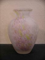 VASE MURANO PETIT FORMAT EN VERRE DEPOLI CAMAIEU DE PASTELS