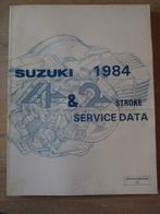 Suzuki handboek Service Data 2 en 4 takt, Motoren, Ophalen of Verzenden, Suzuki