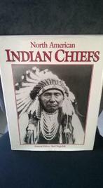 boek indianen north american indian chiefs, Boeken, Ophalen of Verzenden, Zo goed als nieuw