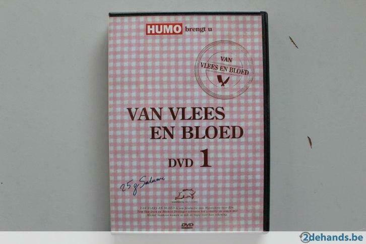 van vlees en bloed (dvd1), Humo, Cd's en Dvd's, Dvd's | Komedie, Gebruikt, Ophalen of Verzenden