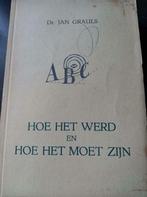 ABC Hoe het werd en hoe het moet zijn, Antiek en Kunst, Ophalen, Dr. Jan Grauls