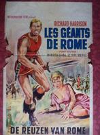 Affiche: Film: ''Les Géants de Rome - De Reuzen van Rome''., Collections, Enlèvement ou Envoi, Utilisé