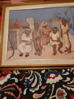 tableau  de l artiste Haïtien  Carlo Jean Jacques, Antiek en Kunst, Kunst | Schilderijen | Modern, Ophalen