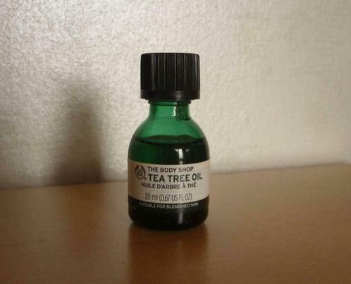 The body shop Tea tree oil Huile d’arbre à thé 20 ml, Handtassen en Accessoires, Uiterlijk | Gezichtsverzorging, Ophalen of Verzenden