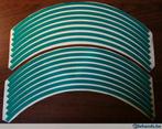 Groene velg striping 17", Ophalen of Verzenden