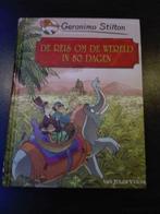 Geronimo Stilton - Reis om de wereld in 80 dagen, Ophalen of Verzenden, Zo goed als nieuw, Geronimo Stilton, Fictie algemeen