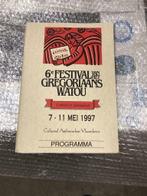 Festival van Gregoriaans Watou en cd