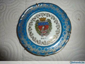 Souvenirbord limoge "Paris" beschikbaar voor biedingen