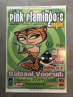 Poster Pink Flamingo’s Royale in Vooruit 2003, Ophalen of Verzenden, Zo goed als nieuw