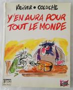 Y’en aura pour Tout le Monde: Raiser - Coluche GRAND FORMAT, Gelezen, Cartoons, Ophalen of Verzenden