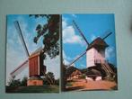 2 postkaarten molens (Bokrijk en Brugge), Envoi
