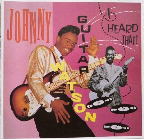 JOHNNY "GUITAR" WATSON - I heard that ! (CD), Cd's en Dvd's, Cd's | R&B en Soul, Zo goed als nieuw, R&B, Voor 1960, Ophalen of Verzenden