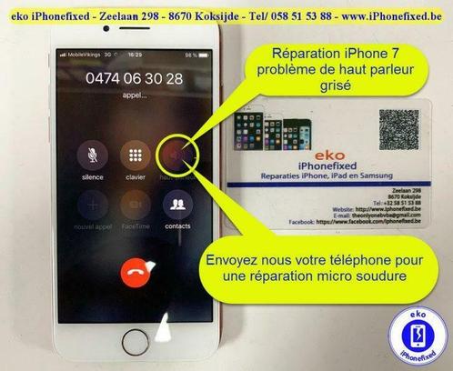 ② iPhone 7 geluidsproblemen met de microfoon of oorspeaker — Overige Diensten —