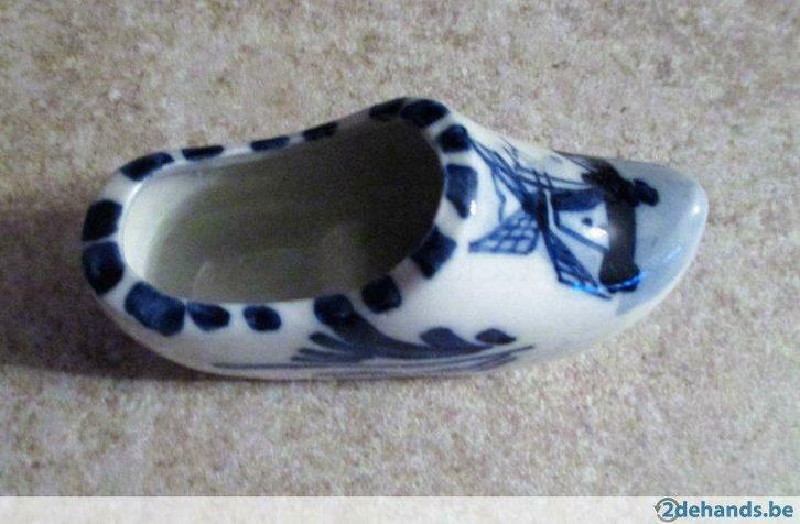 Delfts schoteltje en klompje, Antiek en Kunst, Antiek | Keramiek en Aardewerk, Ophalen of Verzenden