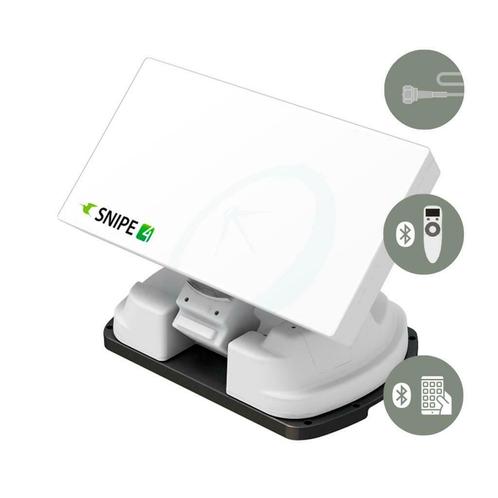 Selfsat Snipe 4 automatische schotel voor mobilehome, Caravanes & Camping, Camping-car Accessoires, Neuf, Enlèvement ou Envoi