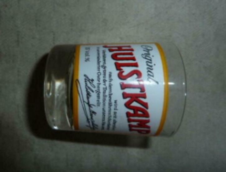 #M Borrel glas Original HULSTKAMP, Verzamelen, Glas en Drinkglazen, Nieuw, Borrel- of Shotglas, Ophalen of Verzenden