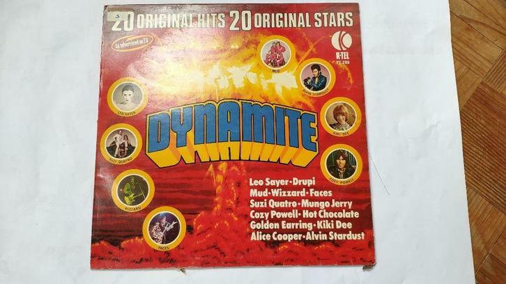 Verzamelaar Dynamite - 20 original hits LP elpee vinyl stars, Cd's en Dvd's, Vinyl | Overige Vinyl, 12 inch, Ophalen of Verzenden