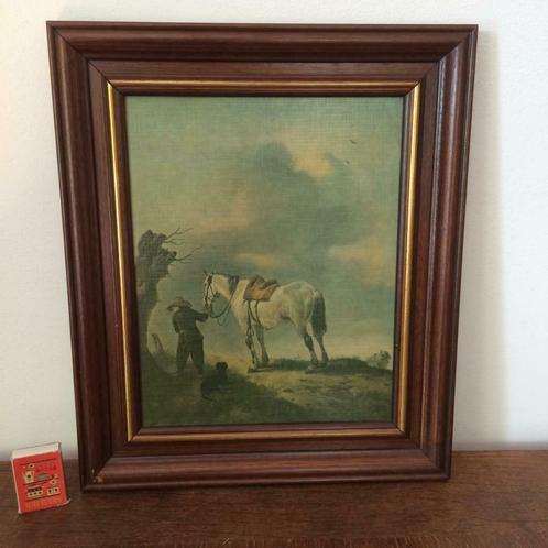 Philips Wouwerman De schimmel wit paard in landschap 1646, Antiek en Kunst, Kunst | Schilderijen | Klassiek, Ophalen of Verzenden
