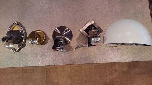 3 spots + 1 wand verlichting  BIJNA GRATIS, Huis en Inrichting, Lampen | Spots, Nieuw, Plafondspot of Wandspot, Metaal of Aluminium