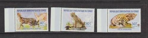 République Démocratique du Congo 2003 Chats sauvages **, Timbres & Monnaies, Timbres | Afrique, Non oblitéré, Autres pays, Envoi