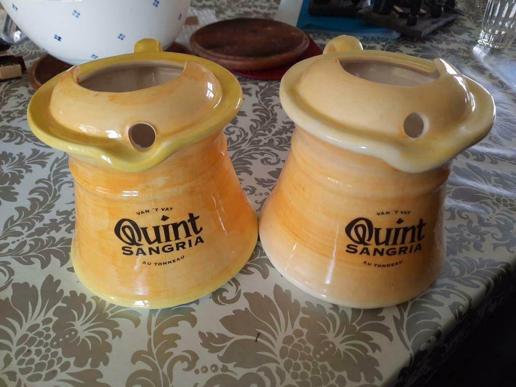 Sangria potten Quint . 1 liter ., Enlèvement ou Envoi, Comme neuf
