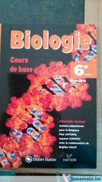 Biologie cours de base 6 ème secondaire Antoine P - Hatier, Livres, Biologie, Neuf
