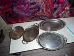 divers plateaux en inox et à tarte, Enlèvement ou Envoi, Comme neuf, Ovale, Métal