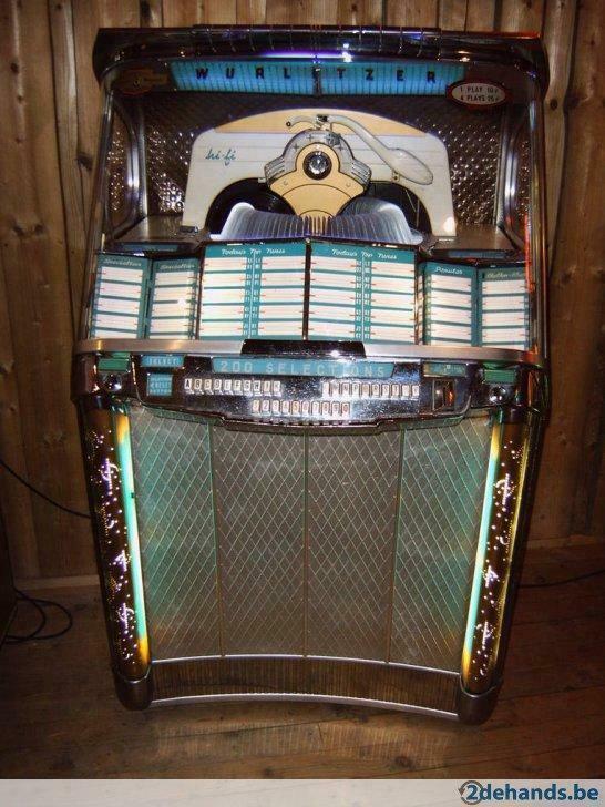 jukebox A VENDRE dimanche après-midi et sur rendez-vous, Collections, Machines | Jukebox, Comme neuf, Autres marques, 1950 à 1960