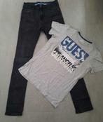 Set jeans + T-shirt maat 170 (ca. 15 jaar), Jongen, Gebruikt, Ophalen of Verzenden, Setje