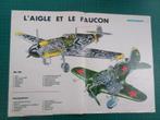 L'aigle et le faucon (Funcken) - poster publicité - 1971, Collections, Posters & Affiches, Publicité, Utilisé, Enlèvement ou Envoi