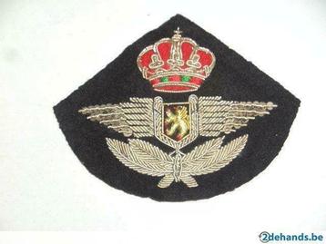 Kenteken kepie Belgische Luchtmacht, Enlèvement ou Envoi, Armée de l'air