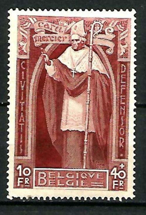 België 1932 Kardinaal Mercier OBP 350**, Postzegels en Munten, Postzegels | Europa | België, Postfris, Orginele gom, Overig, Zonder stempel