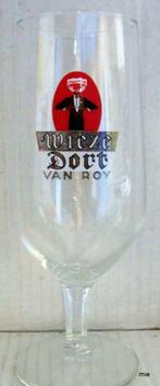 Bier brouwerij glas Van Roy Wieze dort op voet, Verzamelen, Ophalen of Verzenden, Zo goed als nieuw, Bierglas