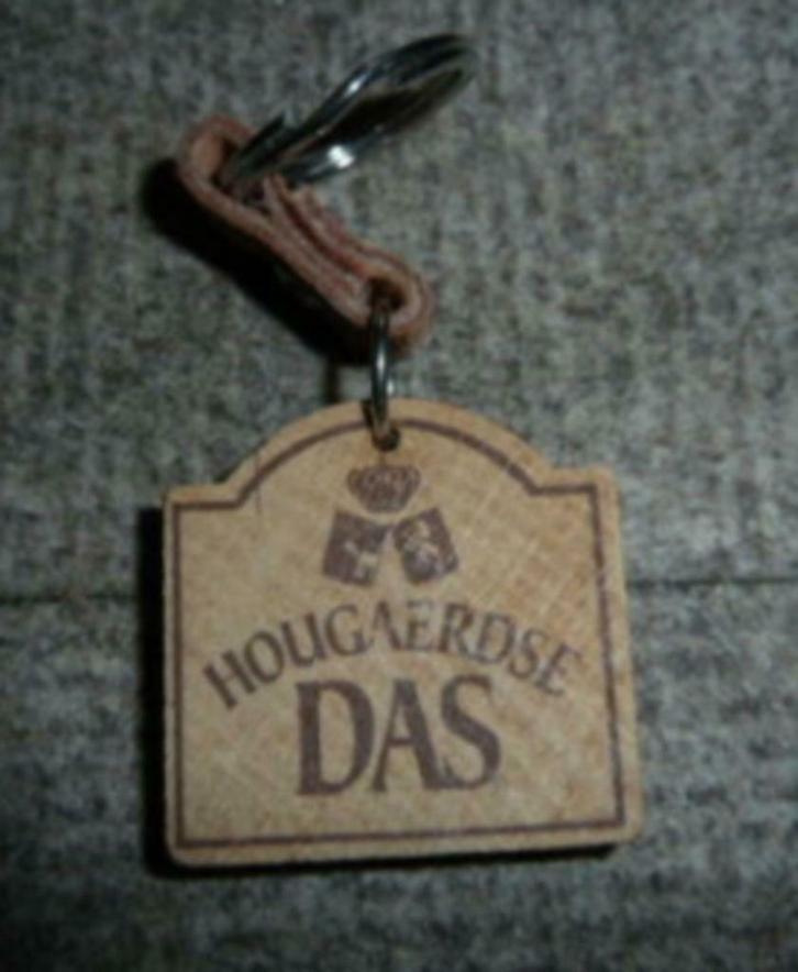 # houten sleutel hanger HOUGAERDSE DAS, Collections, Marques de bière, Neuf, Autres types, Autres marques, Enlèvement ou Envoi