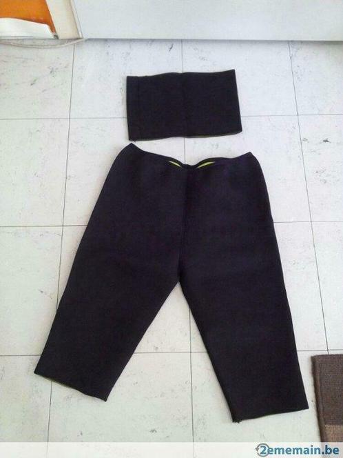 pantalon + ceinture sport amincissant,H et F, noir,Smal,neuf, Elektronische apparatuur, Persoonlijke Verzorgingsapparatuur, Nieuw