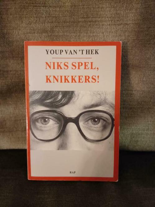 Niks spel, knikkers!     (Youp van 't Hek), Boeken, Humor, Gelezen, Anekdotes en Observaties, Ophalen of Verzenden