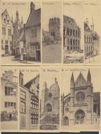 Lot 8 cartes postales anciennes de Ypres Ieper guerre 14-18, Flandre Occidentale, Non affranchie, Enlèvement, Avant 1920