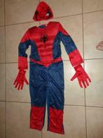 Spiderman pak met vullingen & makser & handschoenen 7-8 jr, Comme neuf, 122 à 128, Garçon, Enlèvement ou Envoi