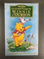 VHS "Le grand voyage de Winnie l'Ourson", CD & DVD, Tous les âges, Utilisé, Enlèvement ou Envoi, Dessins animés et Film d'animation