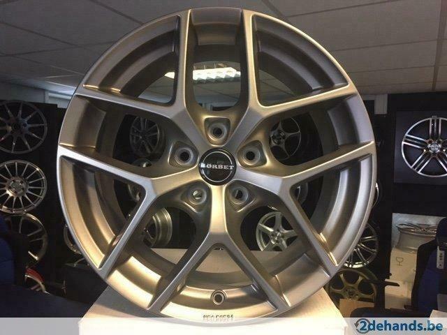 NIEUWE 16 inch 5x112 Borbet aluminium sportvelgenset, Auto-onderdelen, Banden en Velgen, Velg(en), Nieuw, Ophalen of Verzenden