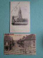 2 oude postkaarten van Wattrelos, Envoi