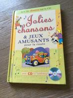 Livre "Jolies chansons & Jeux amusants" pour la route (CD), Comme neuf, Garçon ou Fille, 4 ans